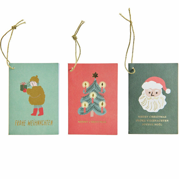 Ensemble de 6 étiquettes