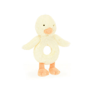 Doudou hochet - Bashful duckling ring rattle