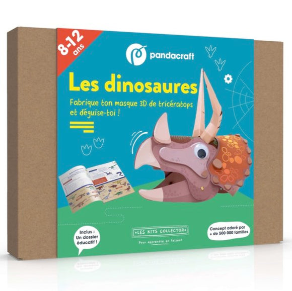 Coffret ludo-éducatif Le Tricératops (8-12 ans)