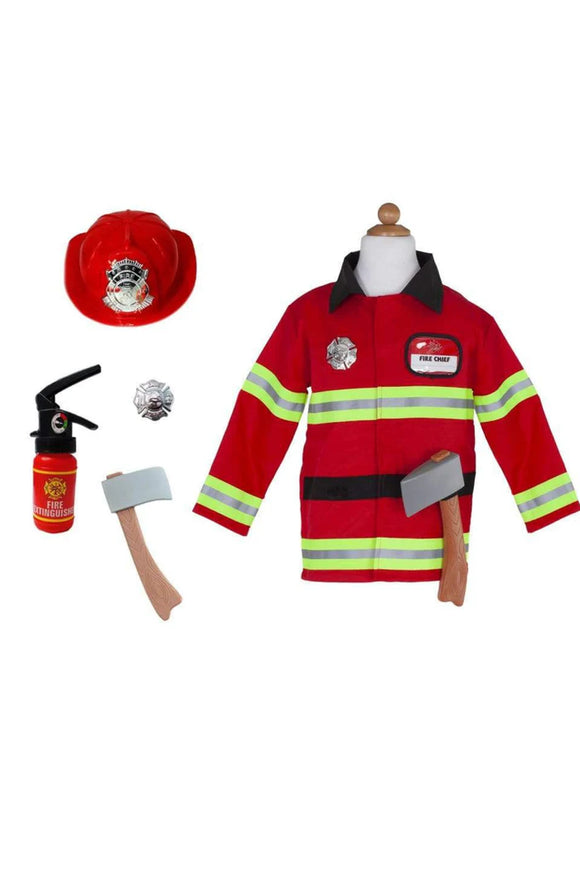 Pompier avec accessoires Taille 5-6