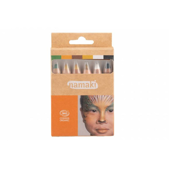 Kit de 6 crayons de maquillage Vie sauvage