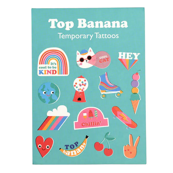 Tatouages temporaires - Top Banana