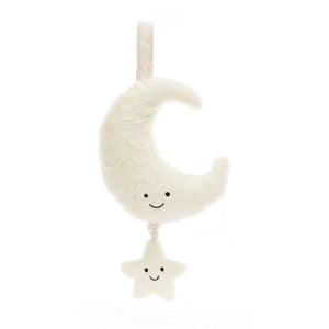 Doudou musical - Amuseable moon musical pull