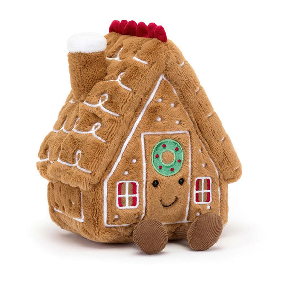 Peluche Maison de Pain d'Epices - Amuseables Gingerbread House