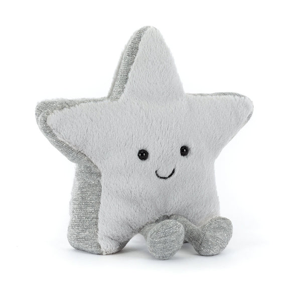 Peluche Etoile Argent - Amuseables Silver Star