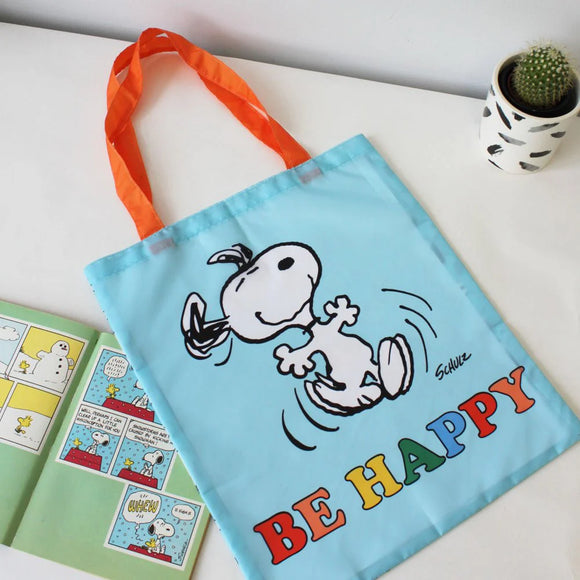 Sac shopping bleu Snoopy