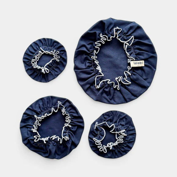 Set de 4 charlottes - Bleu France