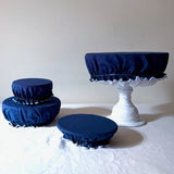 Set de 4 charlottes - Bleu France