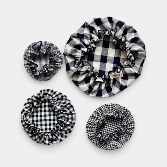 Set de 4 charlottes - Vichy Marine