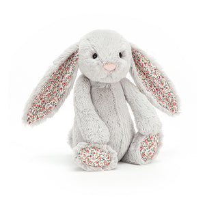 Lapin Blossom gris & liberty - Medium Blossom Silver Bunny