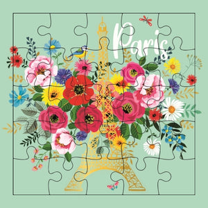 Carte puzzle Bouquet De Paris