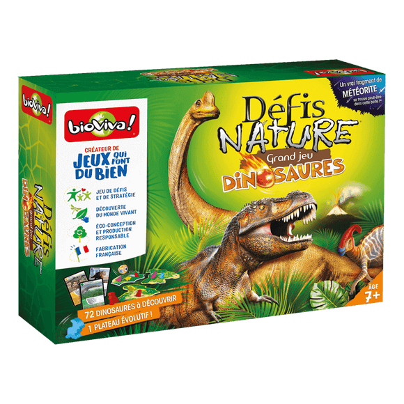 Défis Nature Grand jeu - Dinosaures
