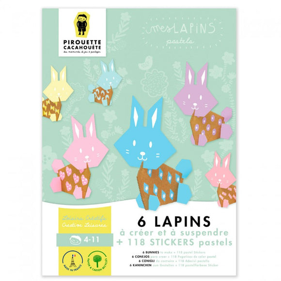 Kit créatif Lapins Pastels