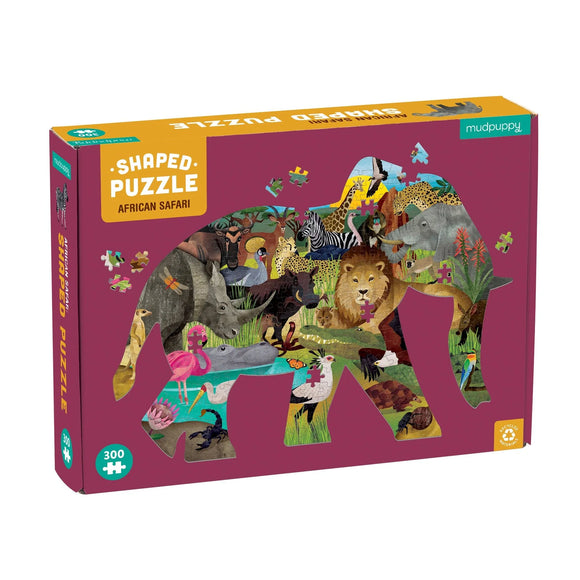 Puzzle forme African Safari - 300 pièces